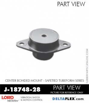 Rubber-Parts-Catalog-Delta-Flex-LORD-Corporation-Vibration-Control-Center-Bonded-Mounts-J-18748-28