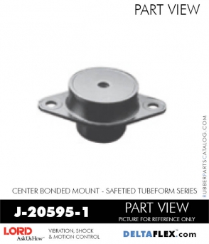 Rubber-Parts-Catalog-Delta-Flex-LORD-Corporation-Vibration-Control-Center-Bonded-Mounts-J-20595-1