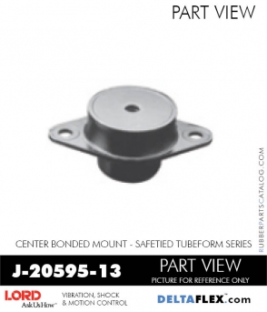 Rubber-Parts-Catalog-Delta-Flex-LORD-Corporation-Vibration-Control-Center-Bonded-Mounts-J-20595-13