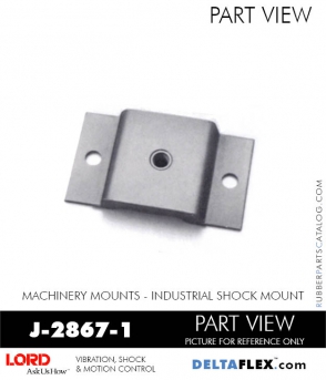 RUBBER-PARTS-CATALOG-DELTA-FLEX-LORD-CORPORATION-VIBRATION-ISOLATER-Machinery-Mounts-LATTICE-MOUNT-RUBBER-PARTS-CATALOG-DELTA-FLEX-LORD-CORPORATION-VIBRATION-ISOLATER-Machinery-Mounts-Industrial-Shock-Equipment-MOUNT-J-2867-1
