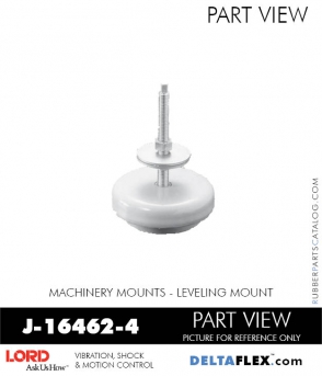 RUBBER-PARTS-CATALOG-DELTA-FLEX-LORD-CORPORATION-VIBRATION-ISOLATER-Machinery-Mounts-LATTICE-MOUNT-RUBBER-PARTS-CATALOG-DELTA-FLEX-LORD-CORPORATION-VIBRATION-ISOLATER-Machinery-Mounts-Leveling-Equipment-MOUNT-J-16462-4