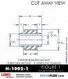 Rubber-Parts-Catalog-Delta-Flex-LORD-Corporation-Vibration-Control-Center-Bonded-Mounts-H-1002-1