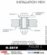 Rubber-Parts-Catalog-Delta-Flex-LORD-Corporation-Vibration-Control-Center-Bonded-Mounts-H-5019