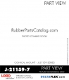 Rubber-Parts-Catalog-Delta-Flex-LORD-Corporation-Conical-Mount-J-21159-7