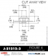 Rubber-Parts-Catalog-Delta-Flex-LORD-Corporation-Conical-Mount-J-21212-3