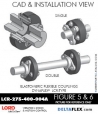 Rubber-Parts-Catalog-Delta-Flex-LORD-DYNAFLEX-Coupling-LCR-Type-LCR-275-400-004A