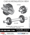 Rubber-Parts-Catalog-Delta-Flex-LORD-DYNAFLEX-Coupling-LCR-Type-LCR-400-800-115A