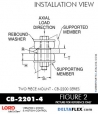 Rubber-Parts-Catalog-Delta-Flex-LORD-Corporation-Two-piece-mount-cb-2200-series-CB-2201-4