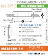 MS35489-14 | Rubber Grommet | Mil-Spec