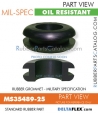 MS35489-25 Rubber Grommet | DeltaFlex