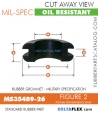 MS35489-26 Rubber Grommet | DeltaFlex