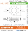MS35489-27 | Rubber Grommet | Mil-Spec