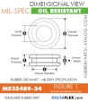 MS35489-34 | Rubber Grommet | Mil-Spec