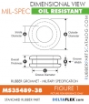 MS35489-38 | Rubber Grommet | Mil-Spec