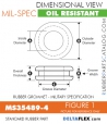 Rubber Grommet | Mil-Spec - MS35489-4